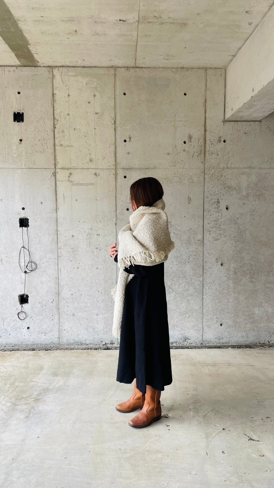 ふわふわで肌触りがいい〜羊毛100%ブランケット