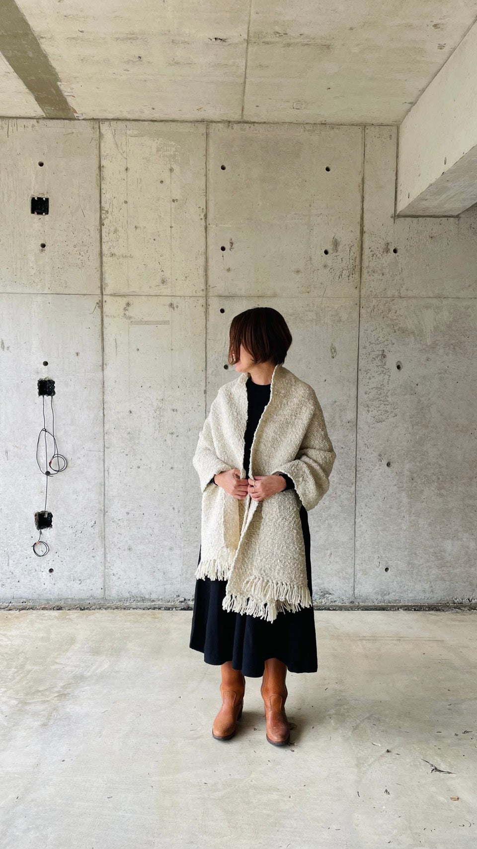 ふわふわで肌触りがいい〜羊毛100%ブランケット