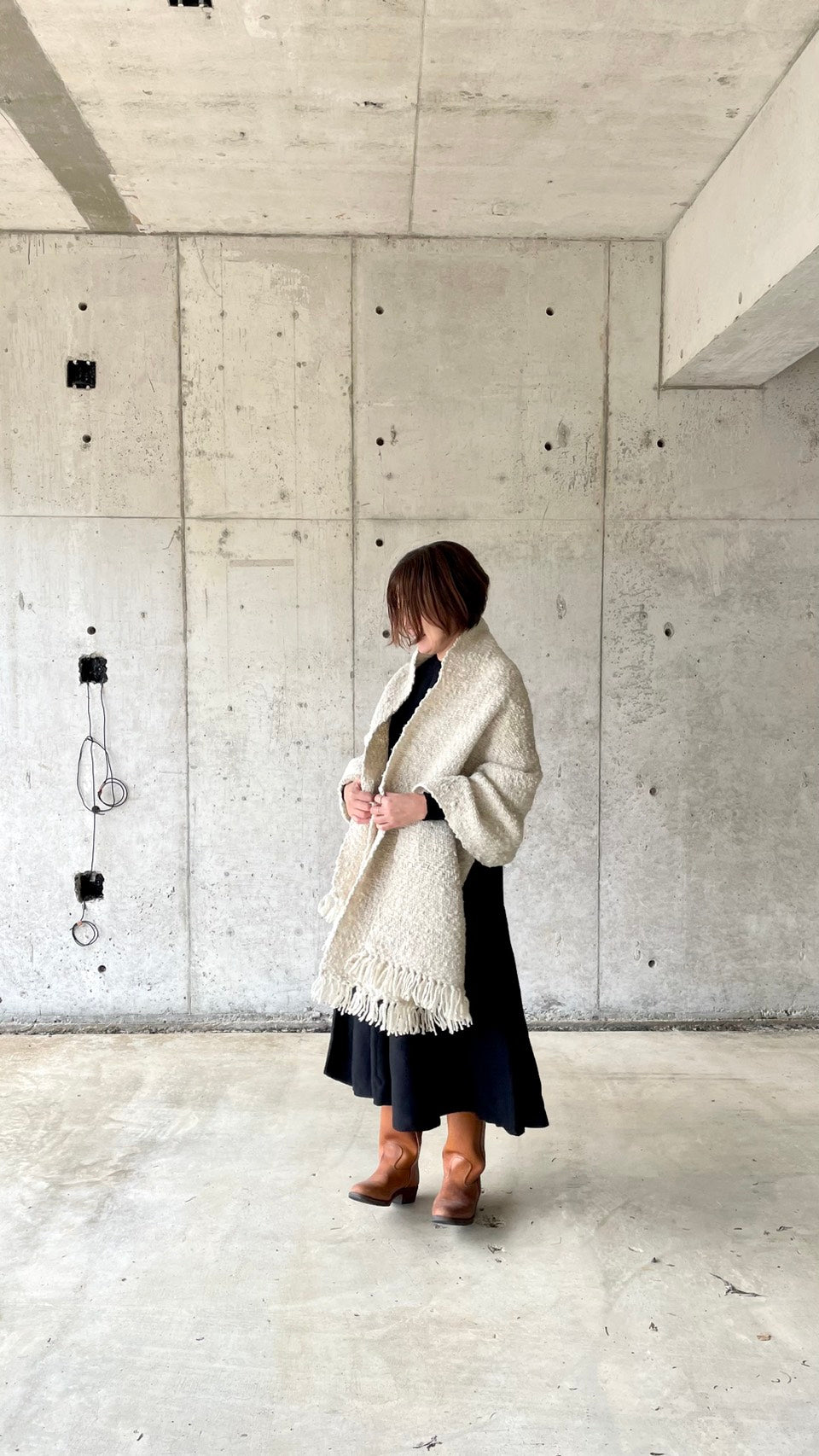 ふわふわで肌触りがいい〜羊毛100%ブランケット